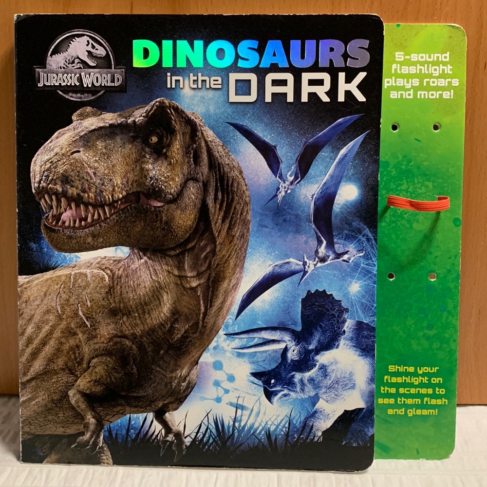 Jurassic World Dinosaurs in the Dark Board Book